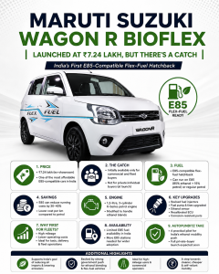 India Accelerates Flex-Fuel Vehicle Push as Automakers Prepare Major Launches in 2026